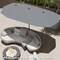 Costway 13 FT Large Patio Umbrella Outdoor Double-Sided Table Market Umbrella for Garden Beige/Brown/Gray/Navy/Orange/Wine